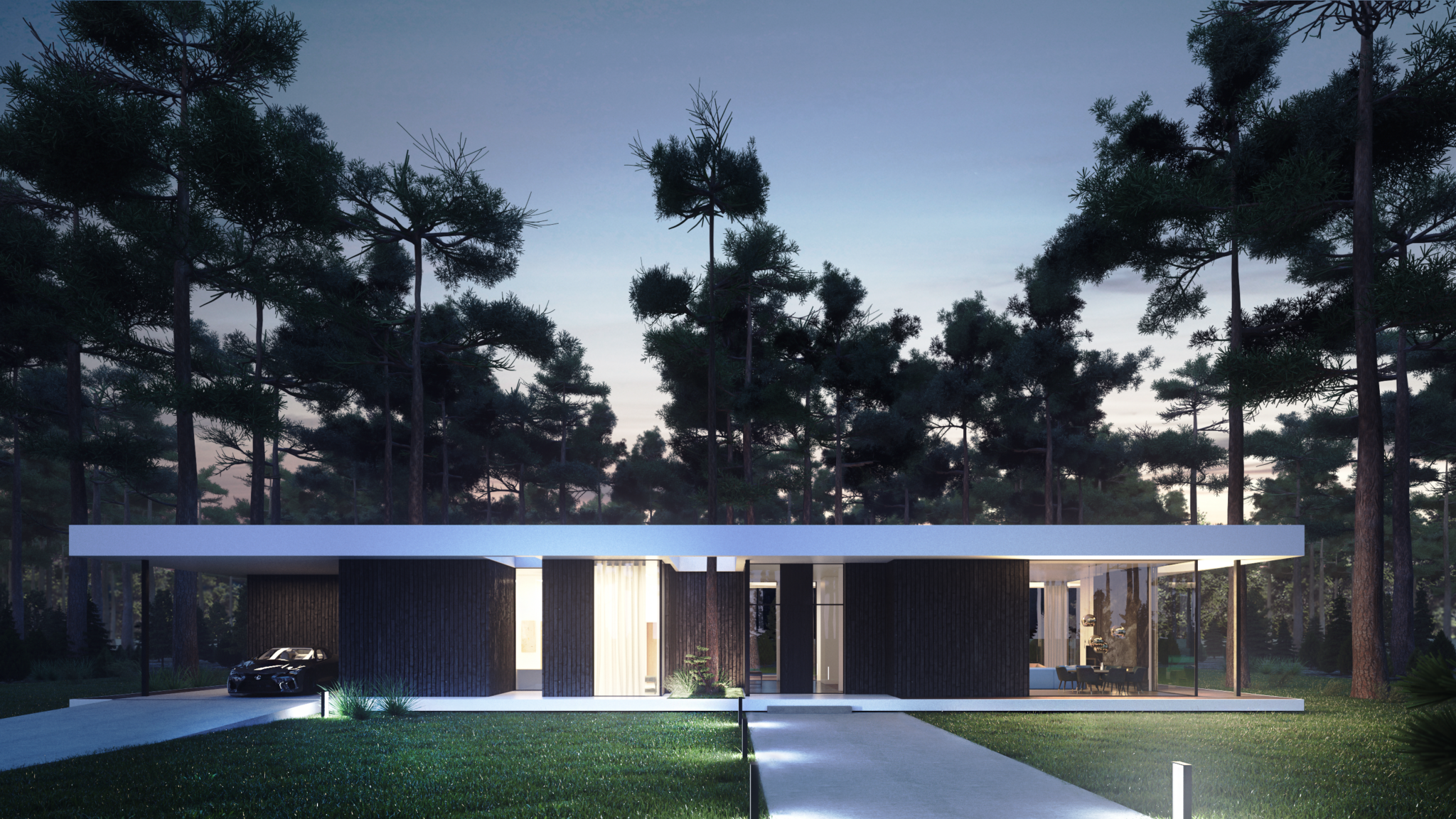 House building budget: 12 lines people most often forget in a prefab house budget 3 Denmark house render – quotes with the same structure are comparable